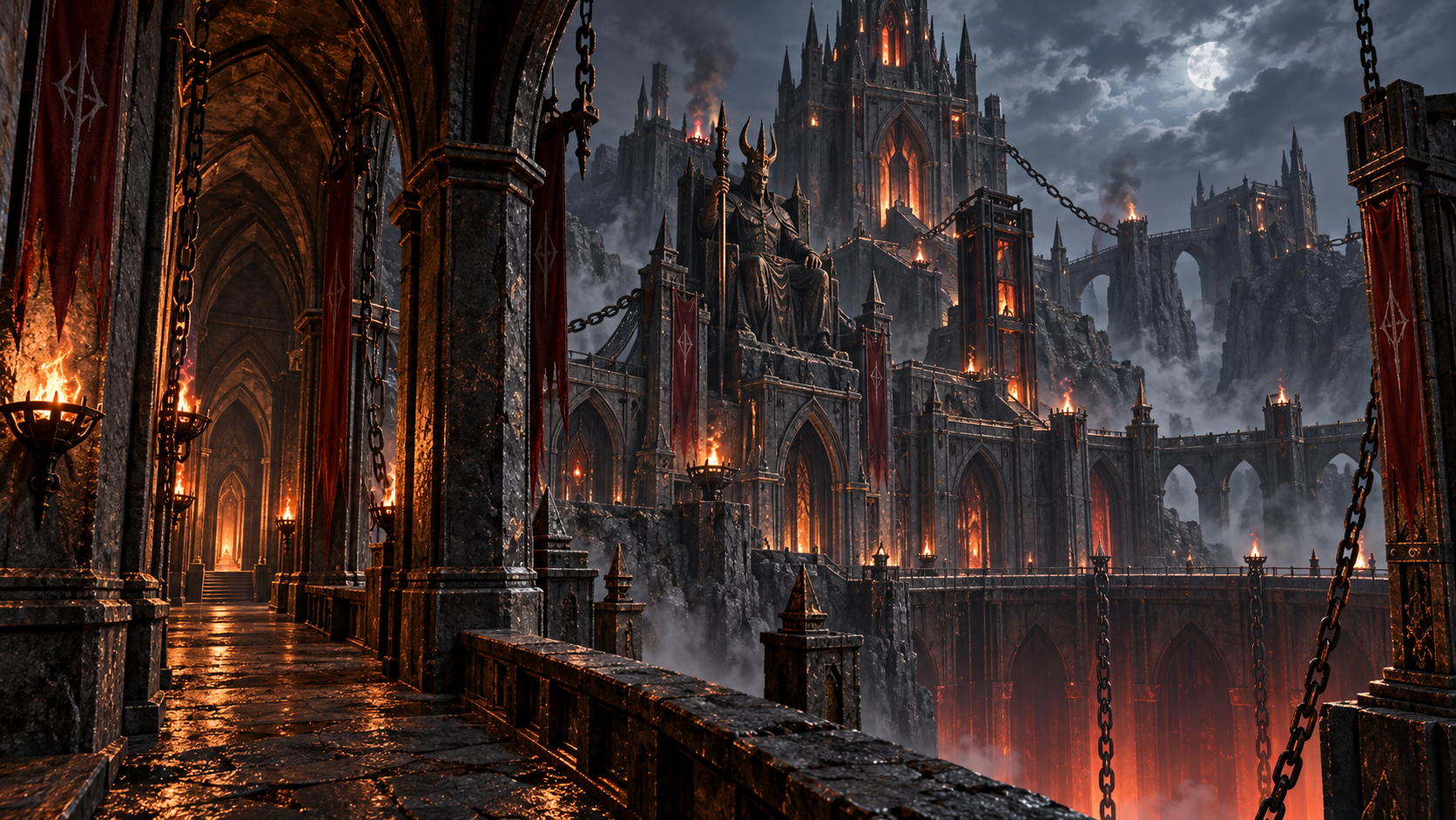 Demon Castle art-direction reference, not gameplay